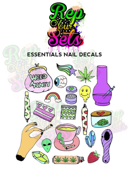 ESSENTIALS NAIL DECAL