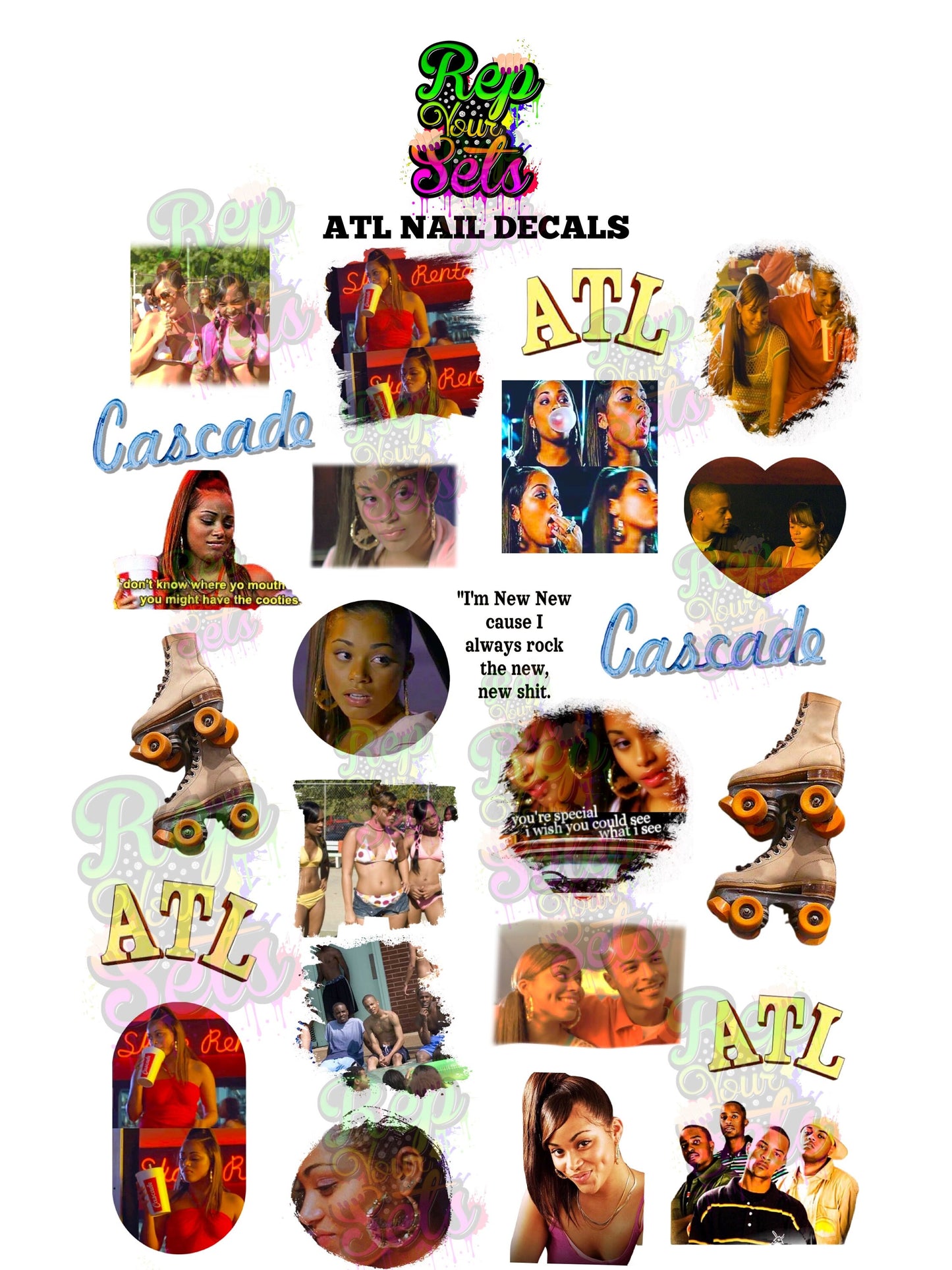 ATL NAIL Decal