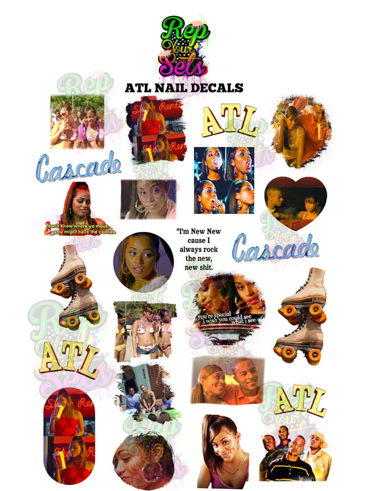 ATL NAIL Decal