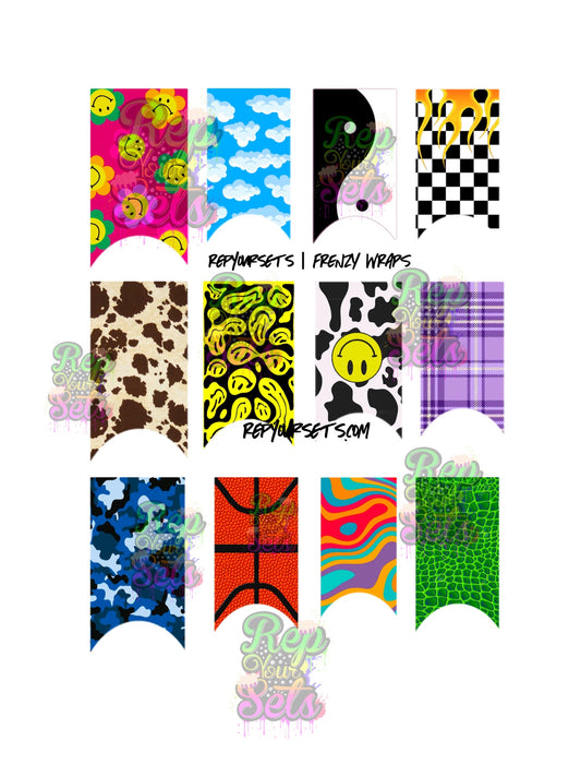 FRENZY NAIL WRAP DECAL