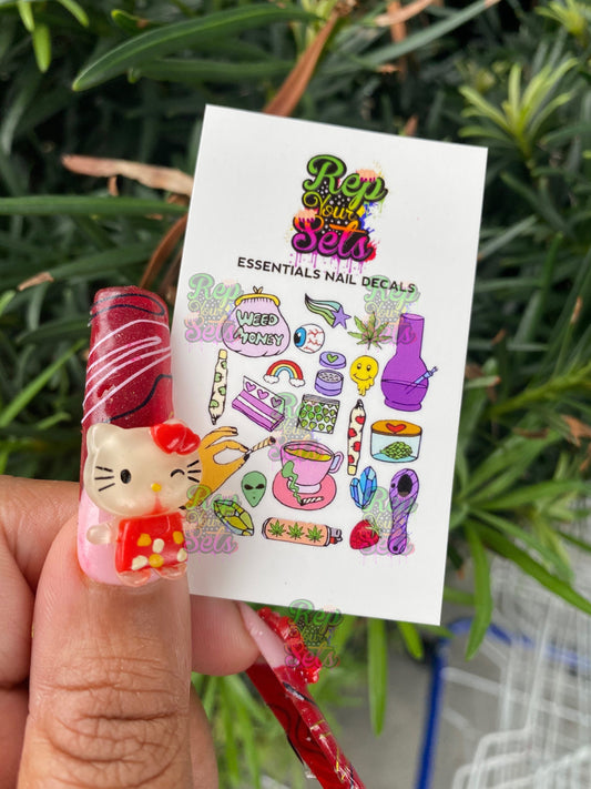 ESSENTIALS NAIL DECAL