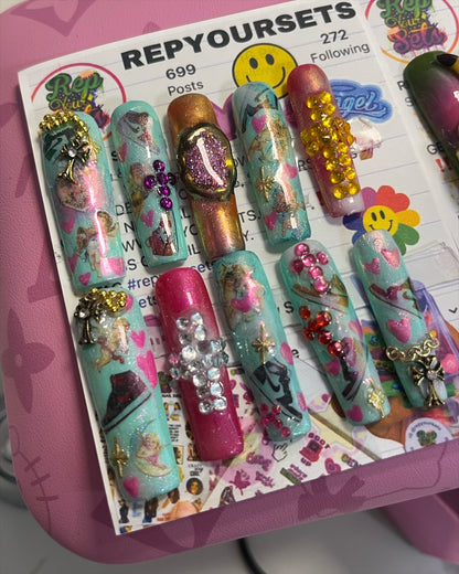 Upload Your Own Image → Get Custom Waterslide Nail Decals.