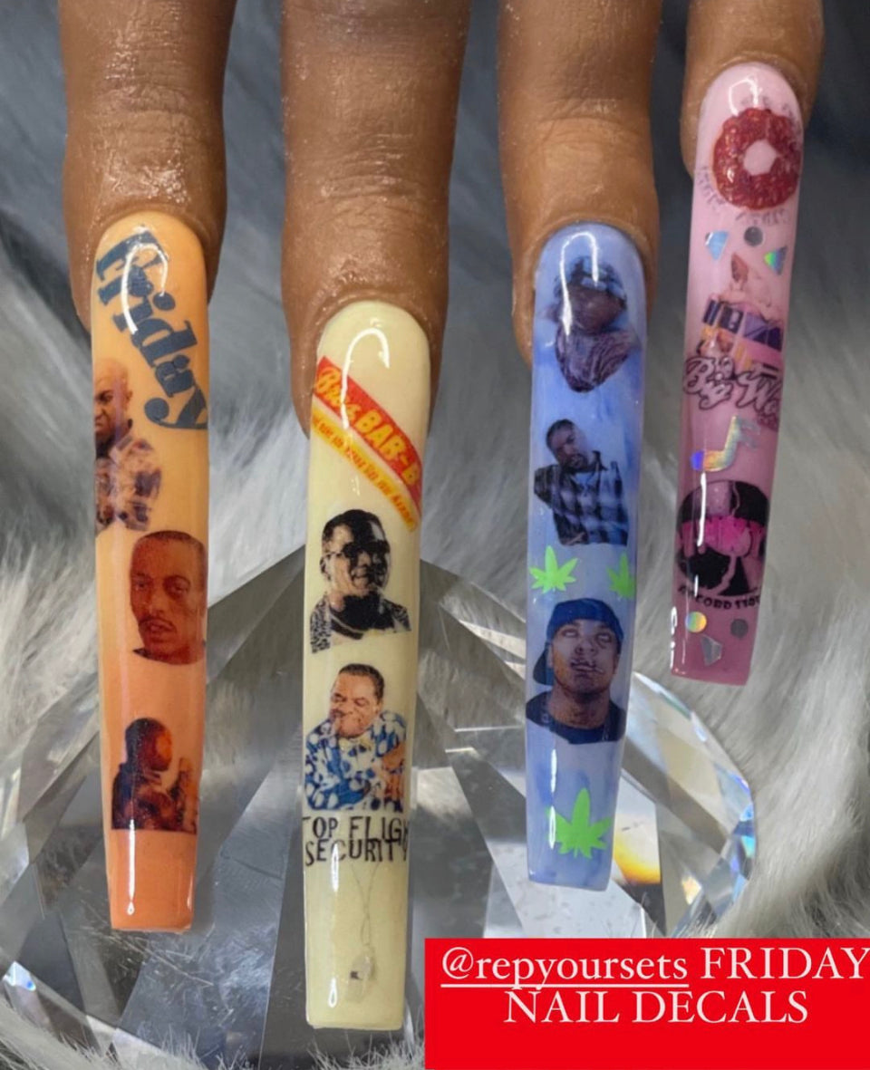 Upload Your Own Image → Get Custom Waterslide Nail Decals