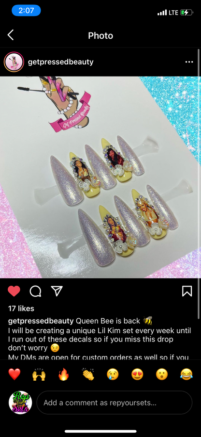 Upload Your Own Image → Get Custom Waterslide Nail Decals